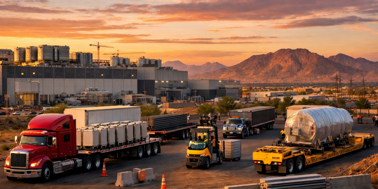How AI Data Center Growth in Phoenix Could Impact Freight and Industrial Logistics
